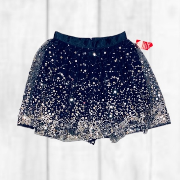 Crystal Doll Dresses & Skirts - Crystal Doll Blue Layered Prom Sequin Skirt (NWT)